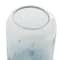 Set of 2" Blue Glass Contemporary Decorative Jars 5", 9"